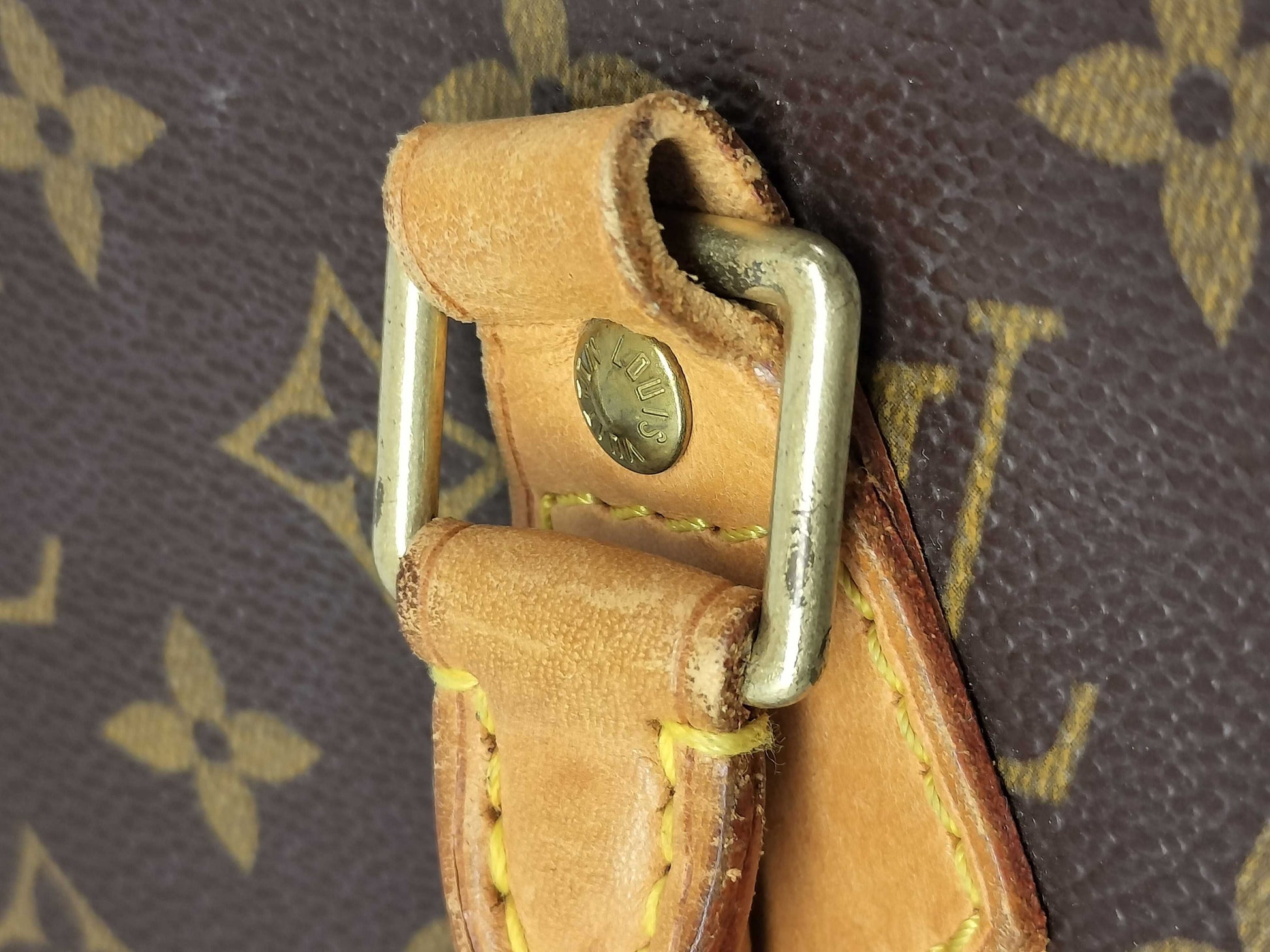 LOUIS VUITTON Monogram Vuitton Monogram Sackpla M51140 MI0064 Brown Tote Bag