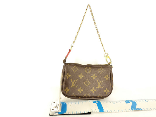 LOUIS VUITTON Monogram Vuitton Monogram Mini Pochette Accessoir M41655 SP3105 Pouch