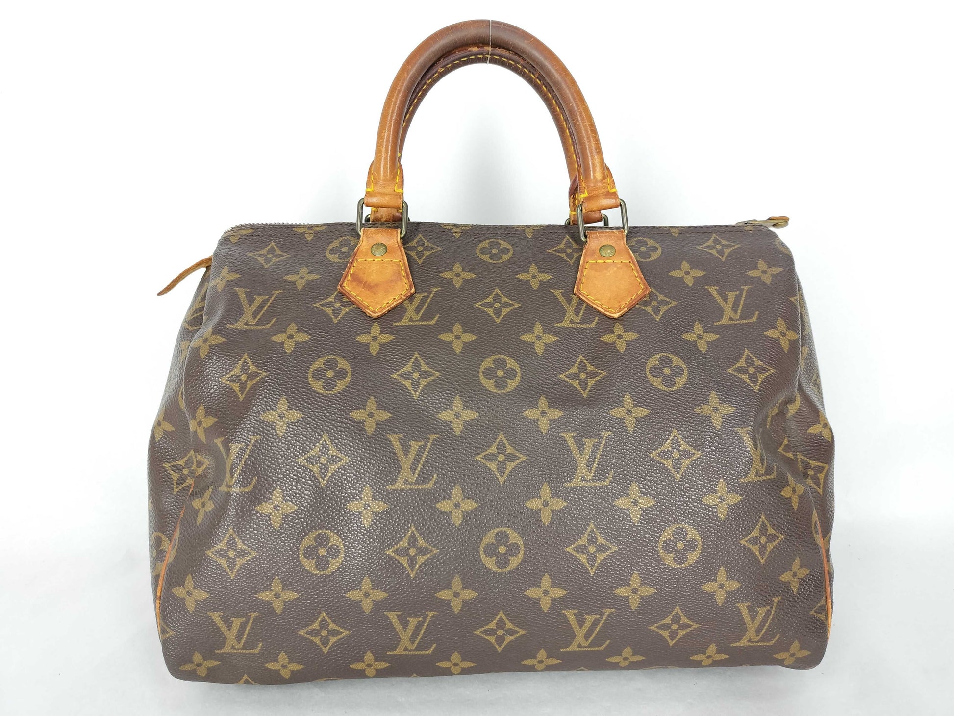 LOUIS VUITTON Monogram Vuitton Monogram Speedy 30 M41526 VI0930 Brown Boston Bag