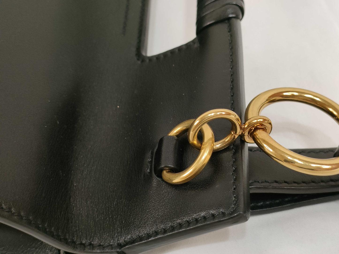 GIVENCHY HK-Givenchy Whip Calfskin Black Shoulder Bag