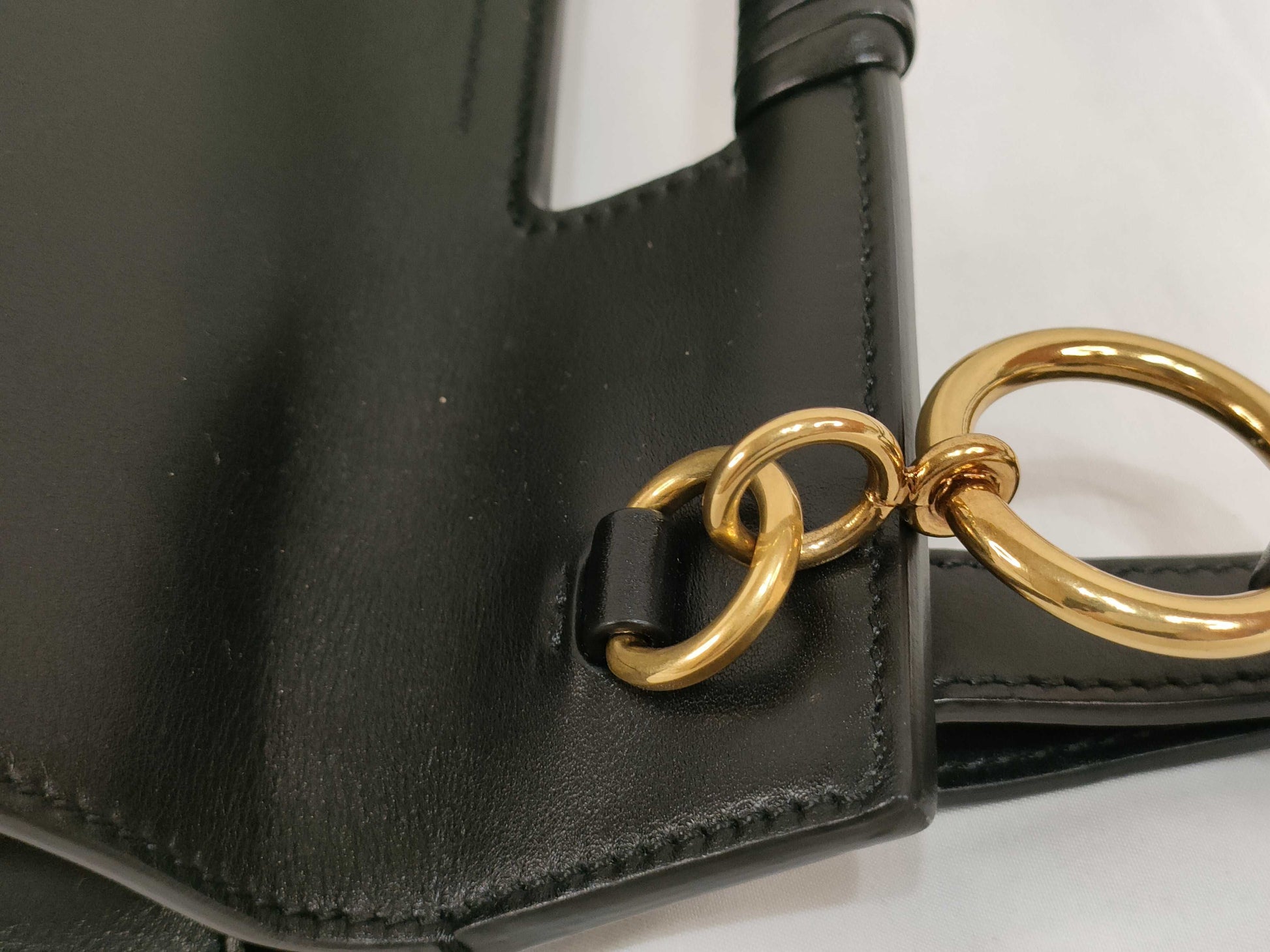 GIVENCHY HK-Givenchy Whip Calfskin Black Shoulder Bag