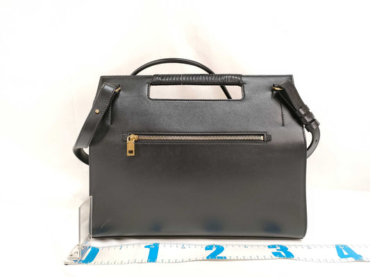 GIVENCHY HK-Givenchy Whip Calfskin Black Shoulder Bag