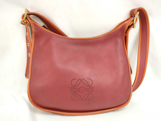 LOEWE ID-Loewe Leather Sofia 32cm Shoulder Bag GHW Shoulder Bag