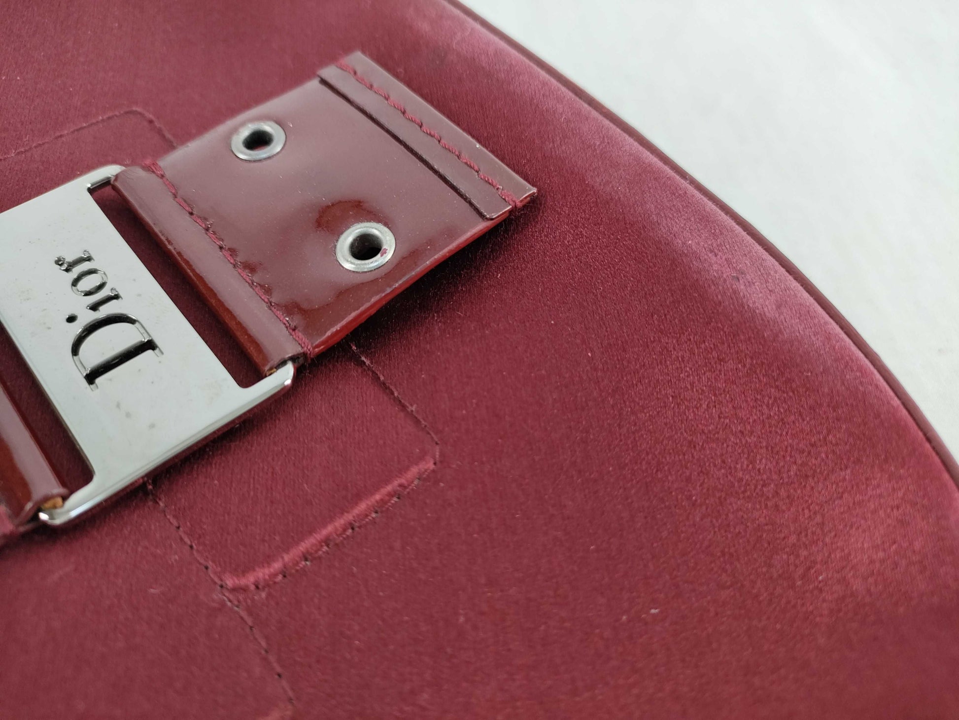 Dior ID-Dior Satin 2002 Street Chic Columbus Mini Handbag #04MA0062 Handbag