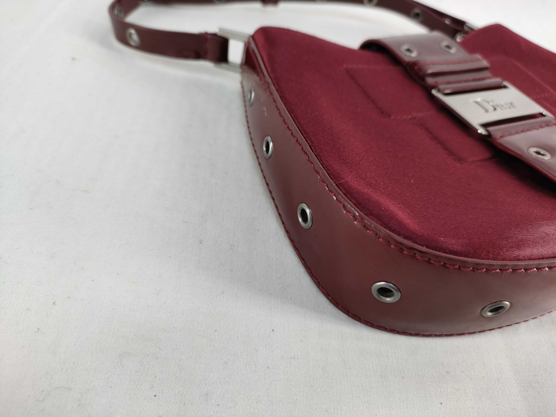 Dior ID-Dior Satin 2002 Street Chic Columbus Mini Handbag #04MA0062 Handbag