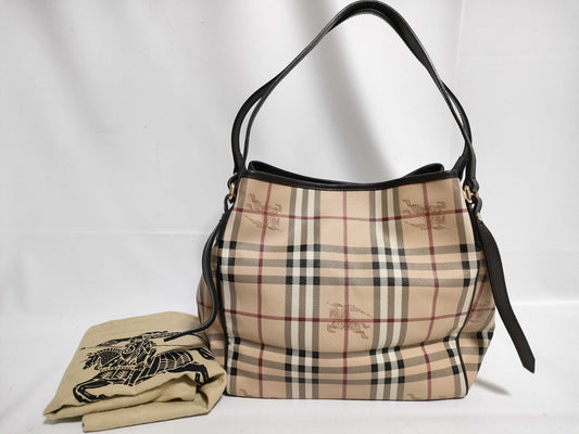 BURBERRY HK - Burberry 3908601 Haymarket Check Shoulder Bag
