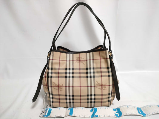 BURBERRY HK - Burberry 3908601 Haymarket Check Shoulder Bag