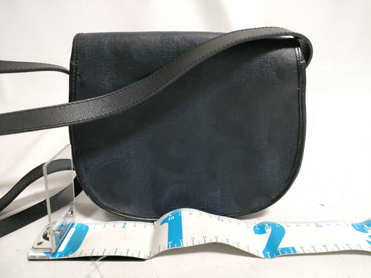 Dior Trotter HK-Dior Trotter Blue Leather Shoulder Bag
