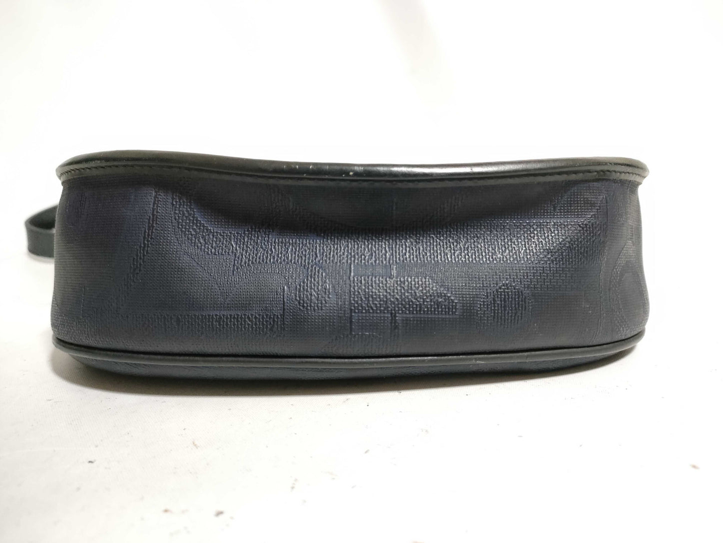 Dior Trotter HK-Dior Trotter Blue Leather Shoulder Bag