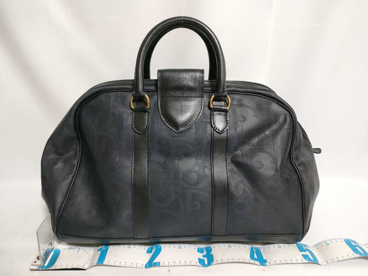 Dior Trotter Dior Trotter Leather Boston Bag Navy Boston Bag