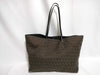 FENDI Zucca Fendi Zucca Canvas x Leather Tote Bag Brown Tote Bag