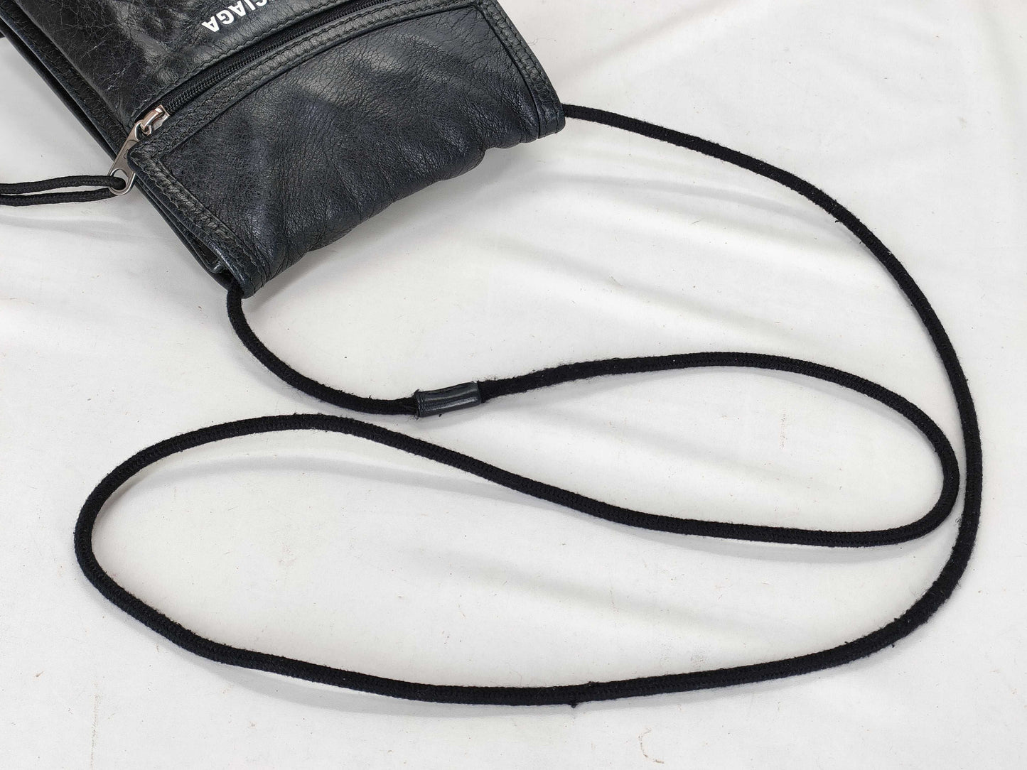 BALENCIAGA Explorer Leather Shoulder Bag Black 532298 Shoulder Bag