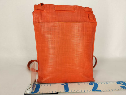 LOEWE T-Pouch Leather Shoulder Bag Orange Shoulder Bag
