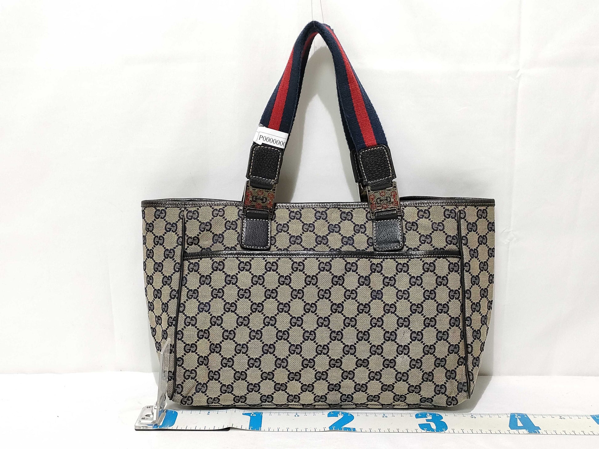 GUCCI GG Supreme ID-Gucci GG Canvas Tote Bag 145758 Tote Bag