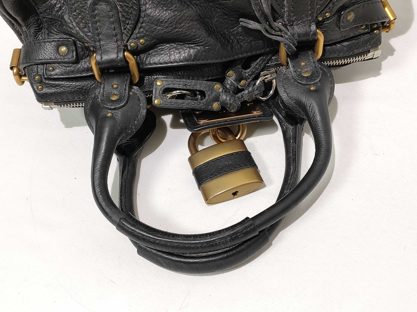 chloe Chloe Paddington Leather Handbag Black Handbag
