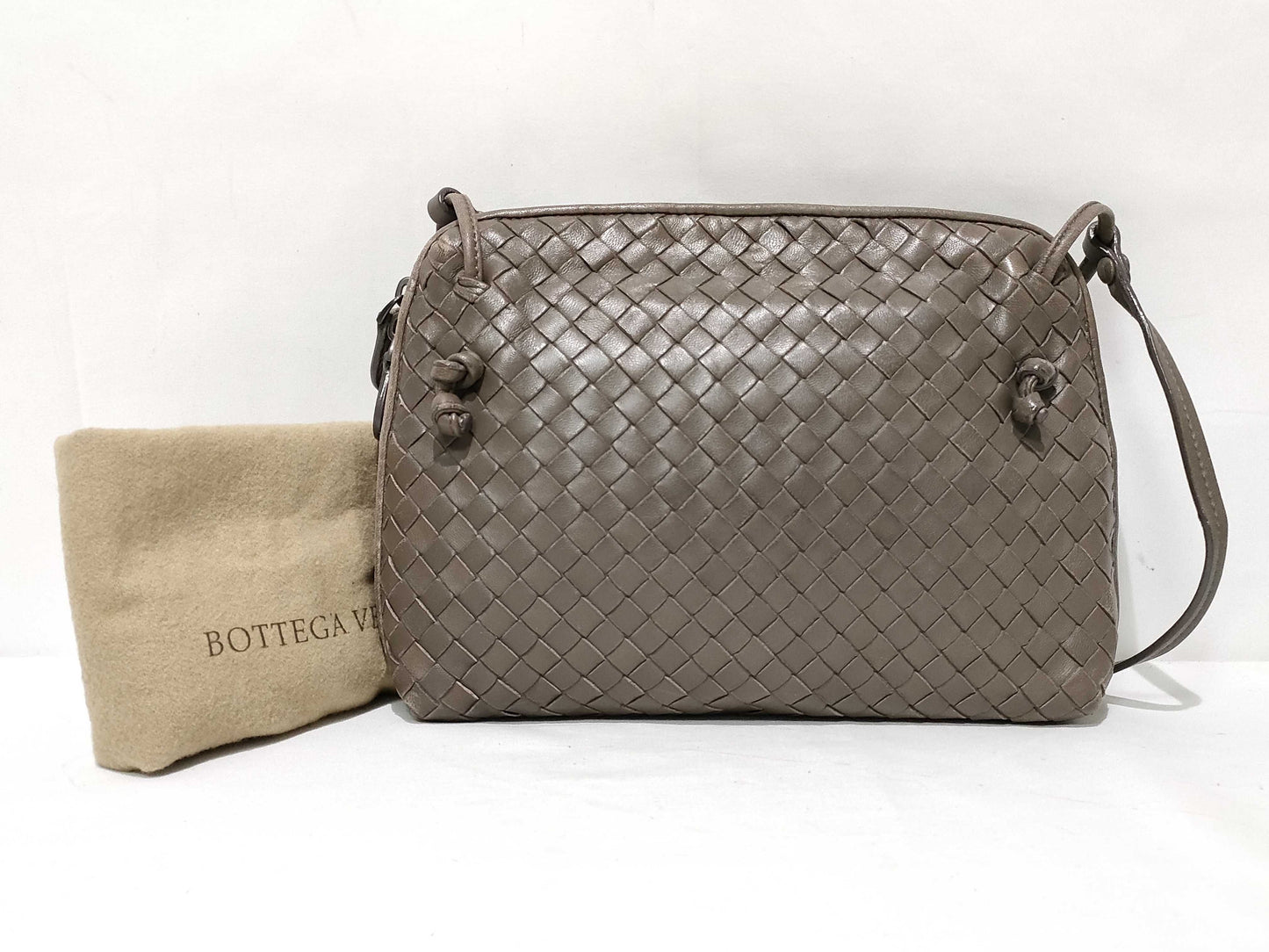 BOTTEGA VENETA SG - Bottega Veneta Intrecciato Shoulder Bag