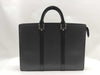 LOUIS VUITTON Taiga SG-Louis Vuitton Taiga Porte Documain Rosin M30052 Black Business Bag