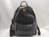 MCM SG-MCM Visetos leather x studs Backpack Black Rucksack