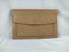 Delbo Leather Clutch Bag Brown Clutch Bag