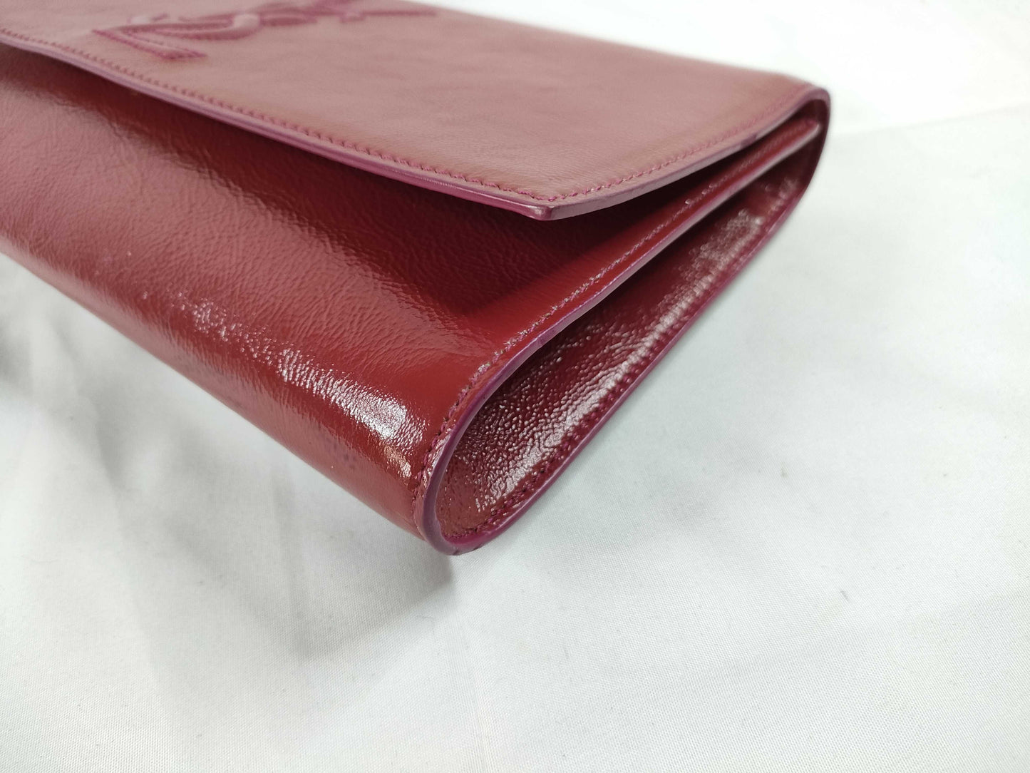 Yves Saint Laurent SG-Yves Saint-Laurent Leather Clutch bag Red 203855 Clutch Bag