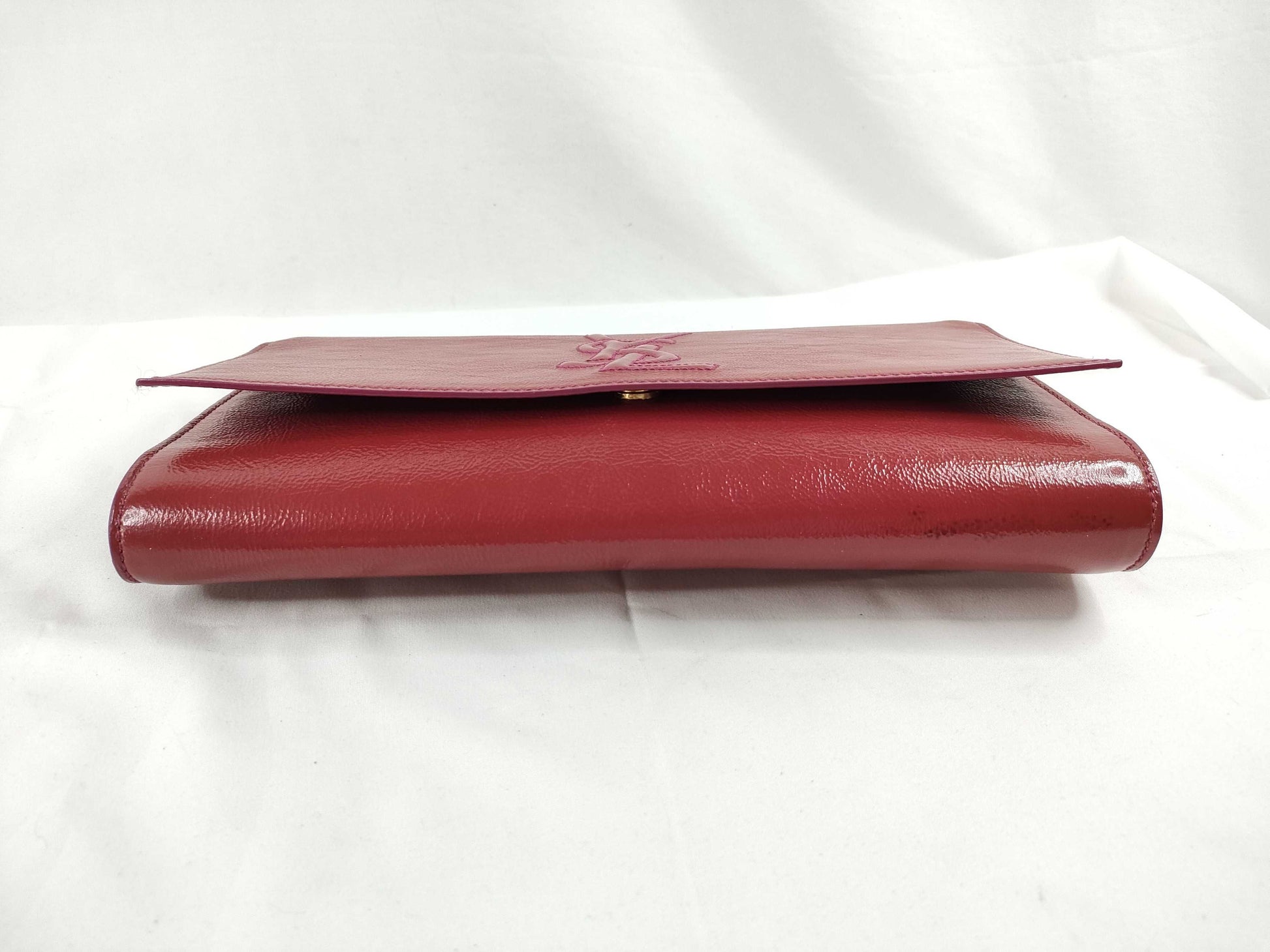 Yves Saint Laurent SG-Yves Saint-Laurent Leather Clutch bag Red 203855 Clutch Bag