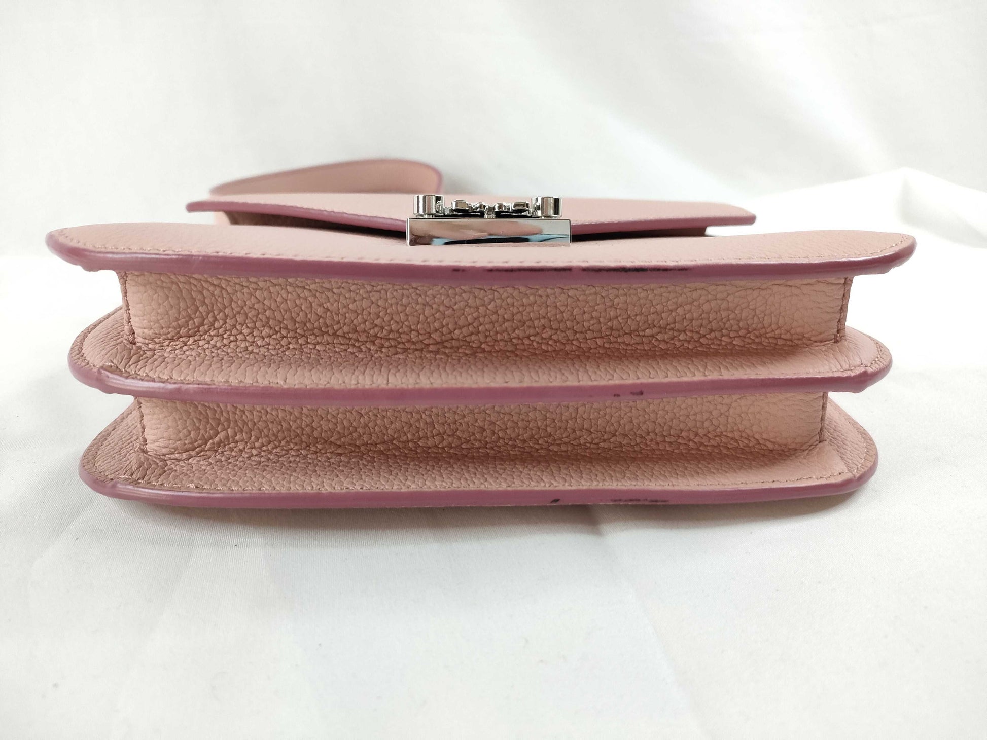 MCM SG-MCM Patricia Park Avenue Leather Shoulder Bag Pink Shoulder Bag