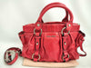 miu miu SG-Miu Miu Leather Shoulder Bag Red handbag