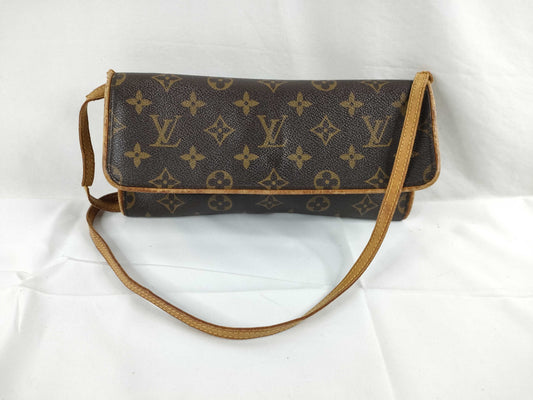 LOUIS VUITTON Monogram Vuitton Monogram Pochette Twin GM M51852 CA0070 Shoulder Bag