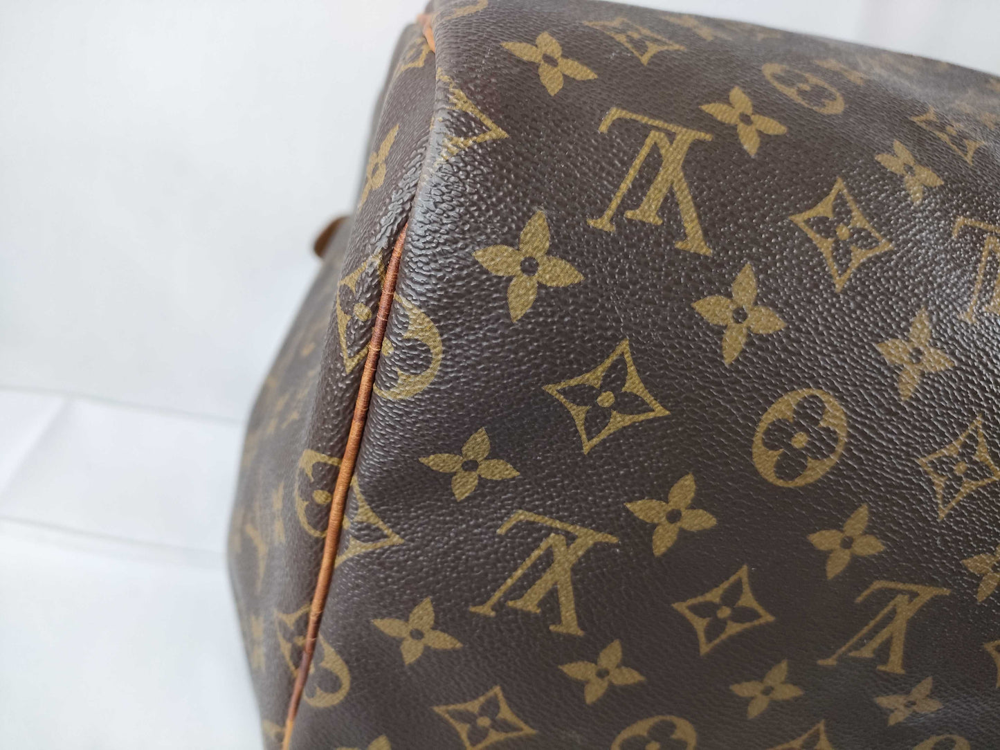 LOUIS VUITTON Monogram Vuitton Monogram Keypol 55 M41424 SP1905 Brown Boston Bag
