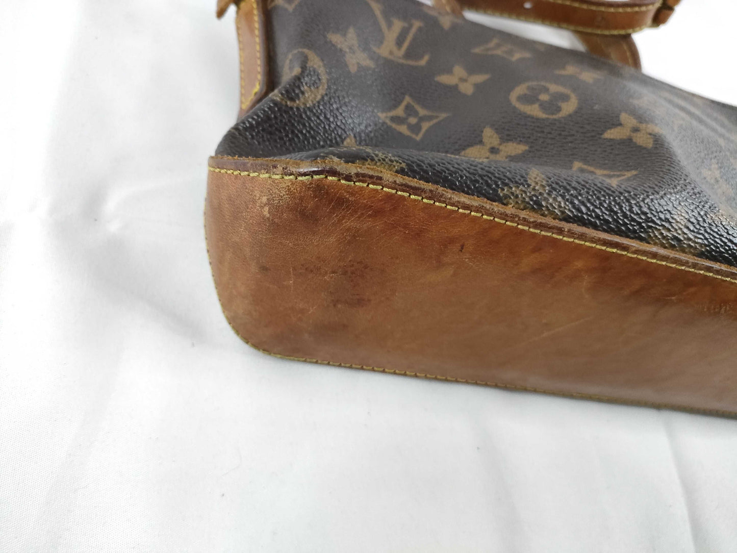 LOUIS VUITTON Monogram Vuitton Monogram Trotter M51240 AR1000 Brown Shoulder Bag