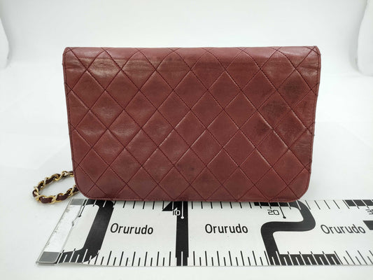 CHANEL Matelasse Push Lock Shoulder Bag