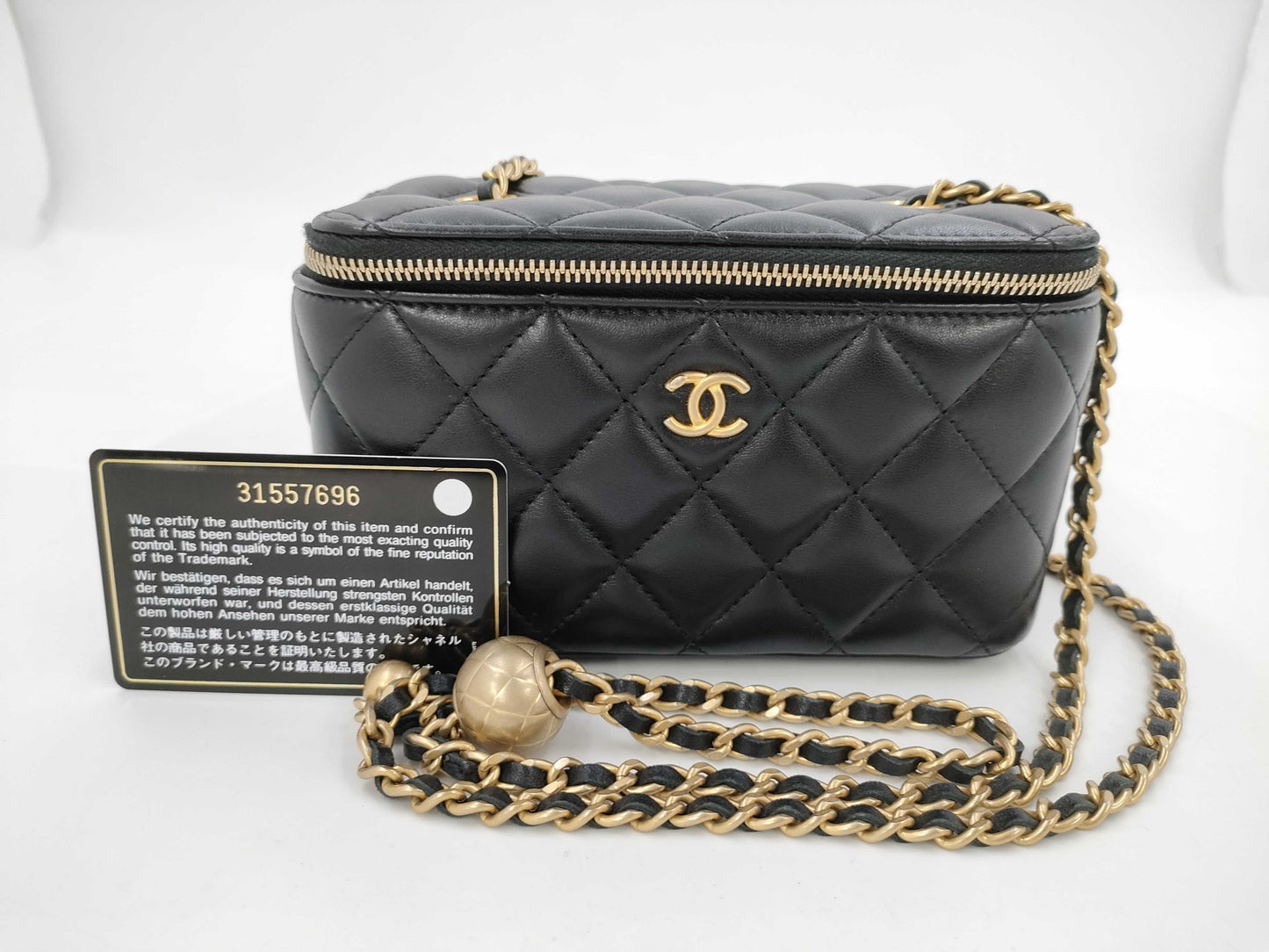 CHANEL Vanity Shoulder Bag Shoulder Bag