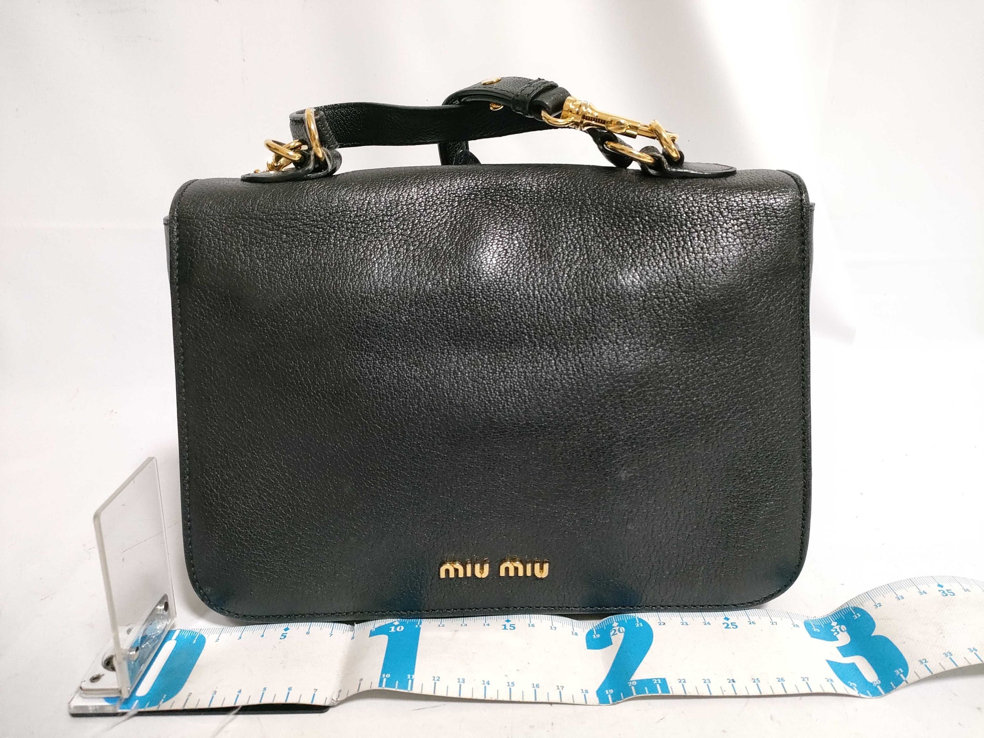 miu miu madras leather 2way shoulder bag shoulder bag