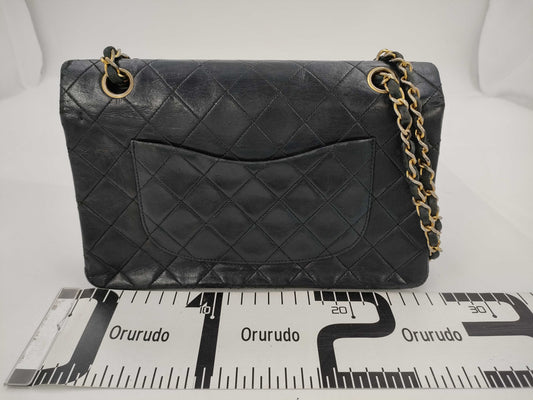 CHANEL Matelasse Lamb W-Flap 25 Chain Shoulder Bag Shoulder Bag