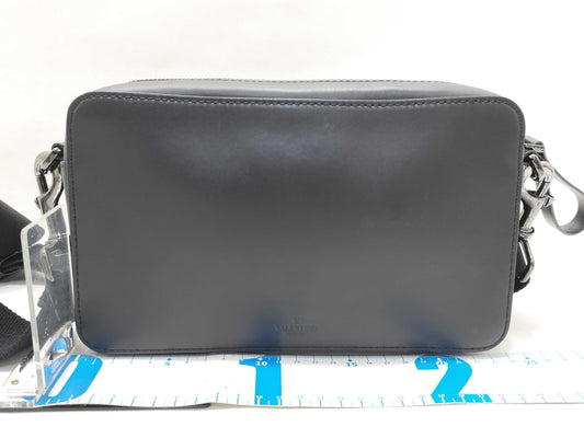 Valentino Garavani Leather Logo Shoulder Bag