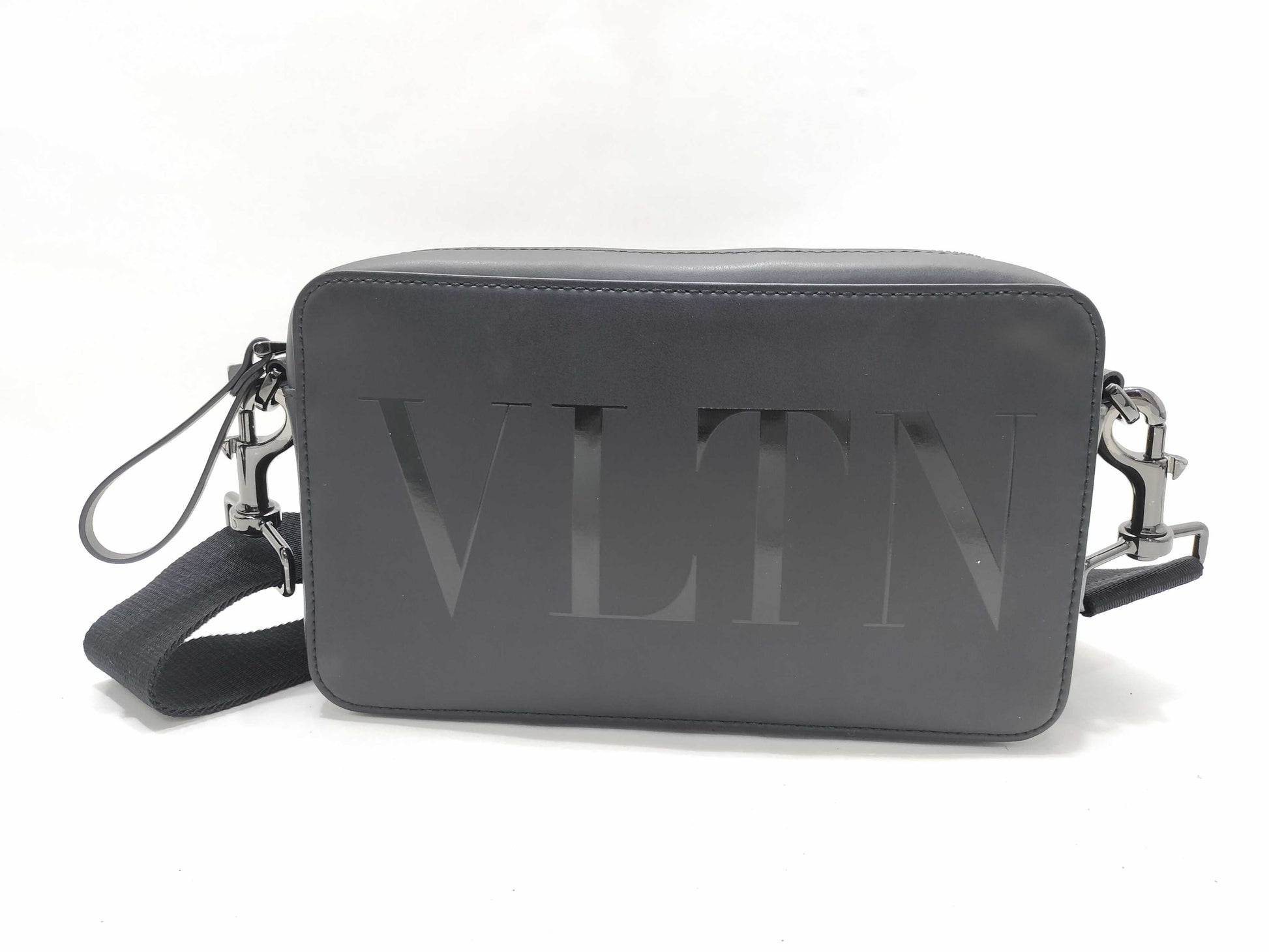 Valentino Garavani Leather Logo Shoulder Bag Shoulder Bag