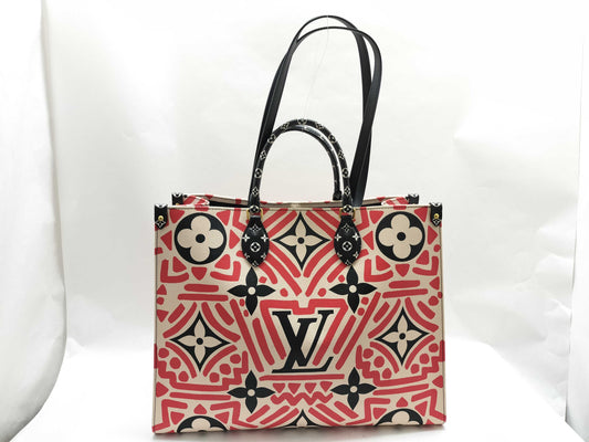 LOUIS VUITTON Louis Vuitton On-Zago-GM Monogram Giant Jungle Tote Bag