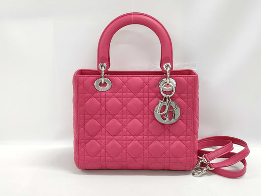 Dior Lady Dior Pink Handbag