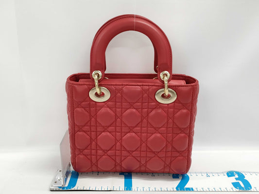 Dior Lady Dior Red Bag