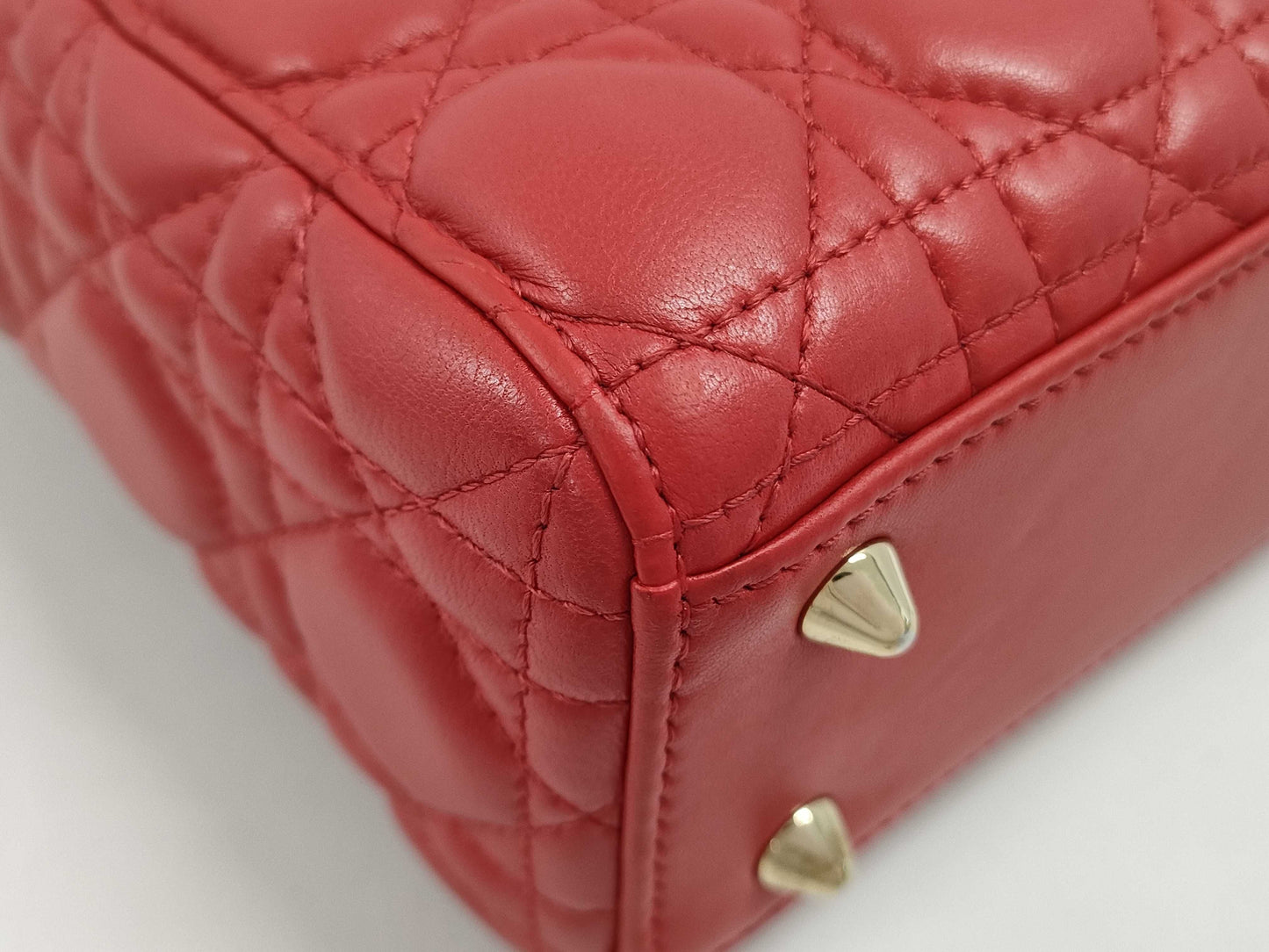 Dior Lady Dior Red Bag