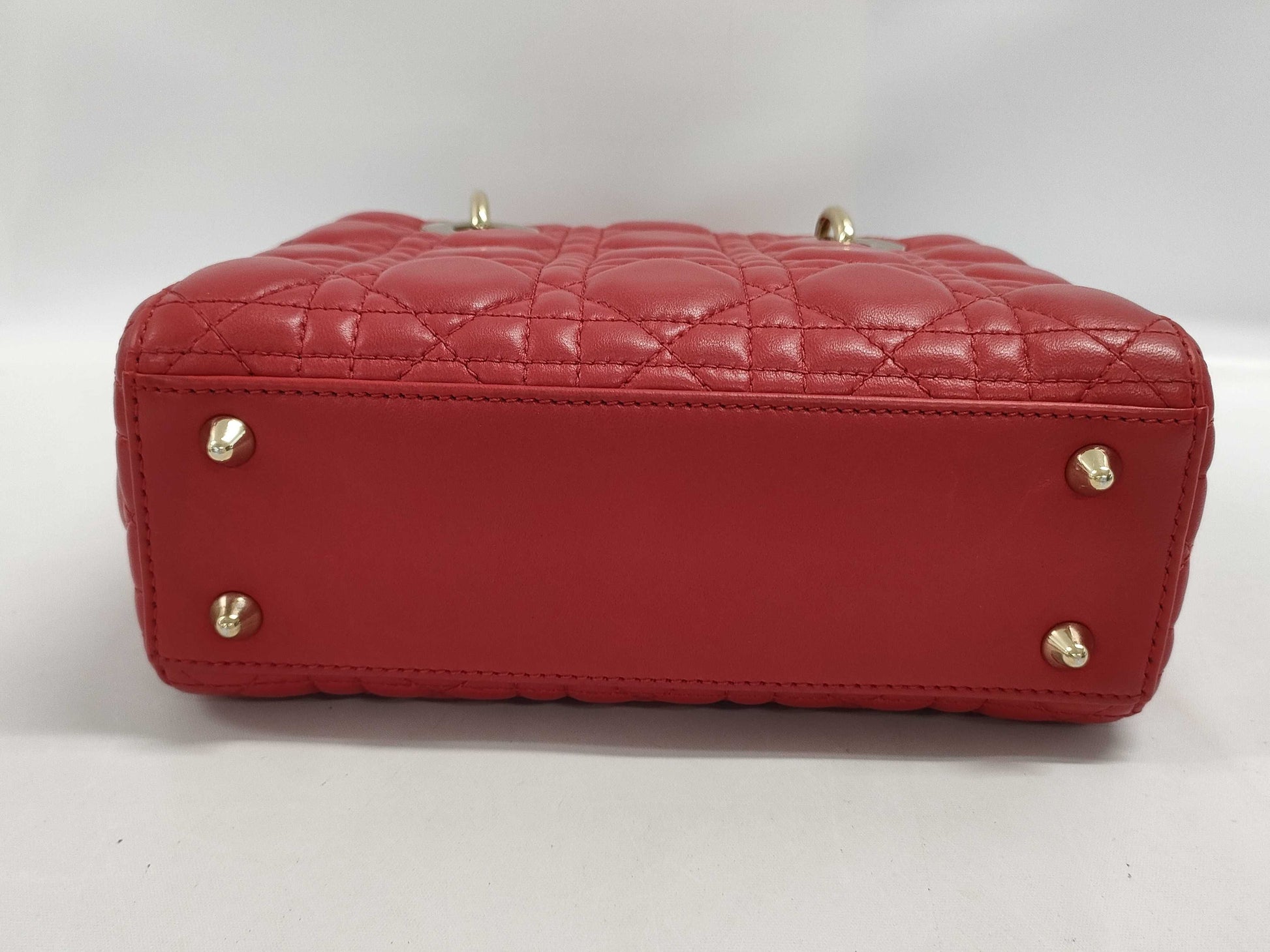 Dior Lady Dior Red Bag