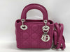 Dior Lady Dior Purple Handbag