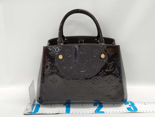 LOUIS VUITTON Monogram Vernis Montaigne MM Bag
