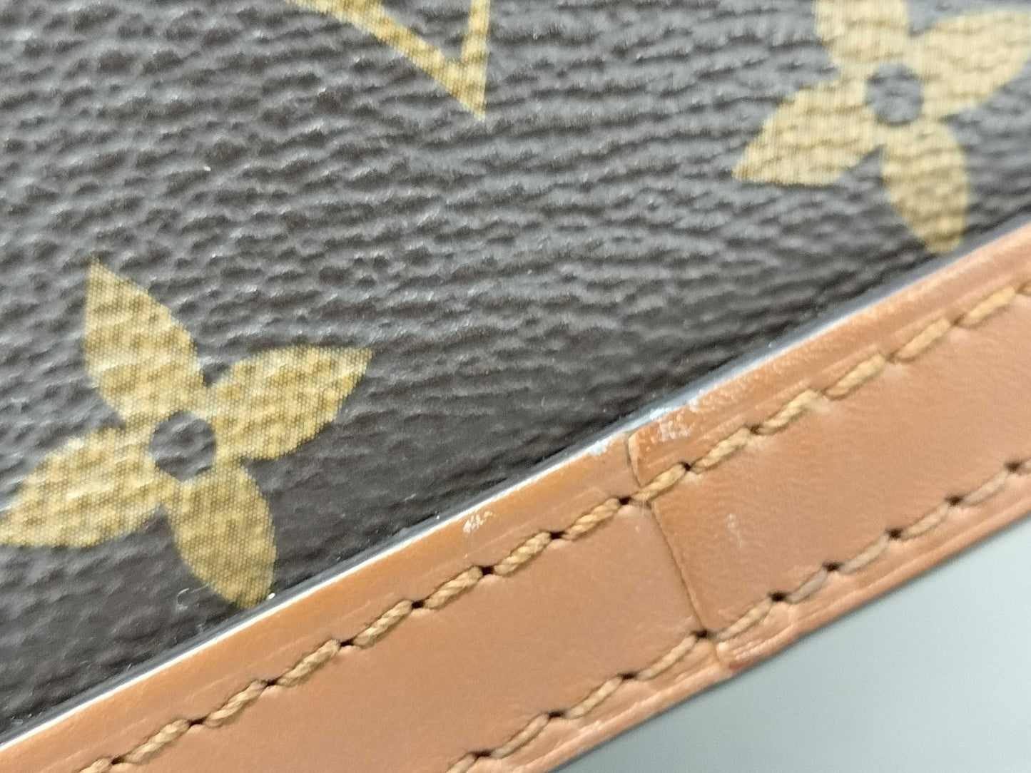 LOUIS VUITTON Monogram Reverse Dauphine MM Shoulder Bag