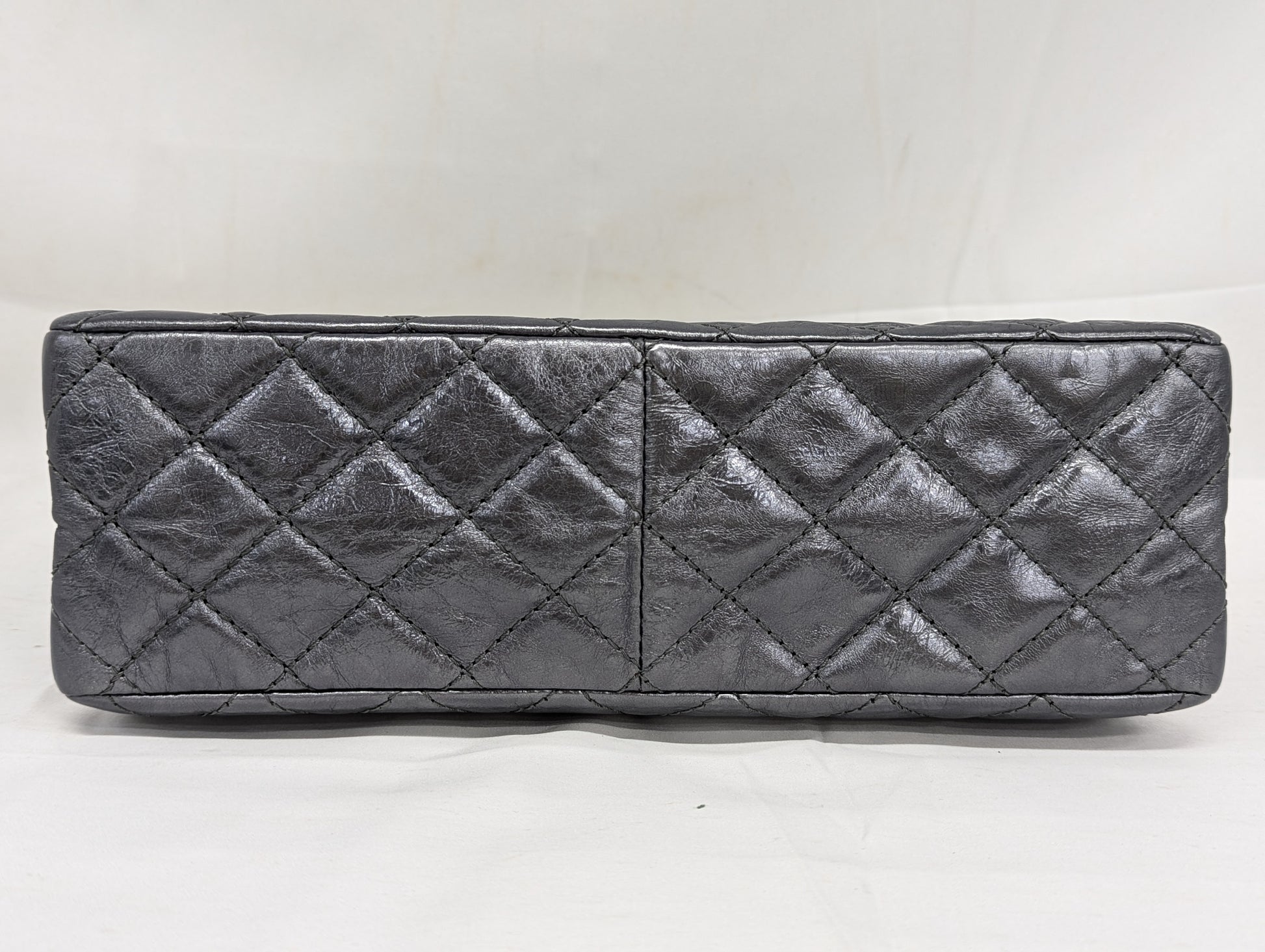 CHANEL 2.55 Metallic W Flap 12th Series Shoulder Bag
