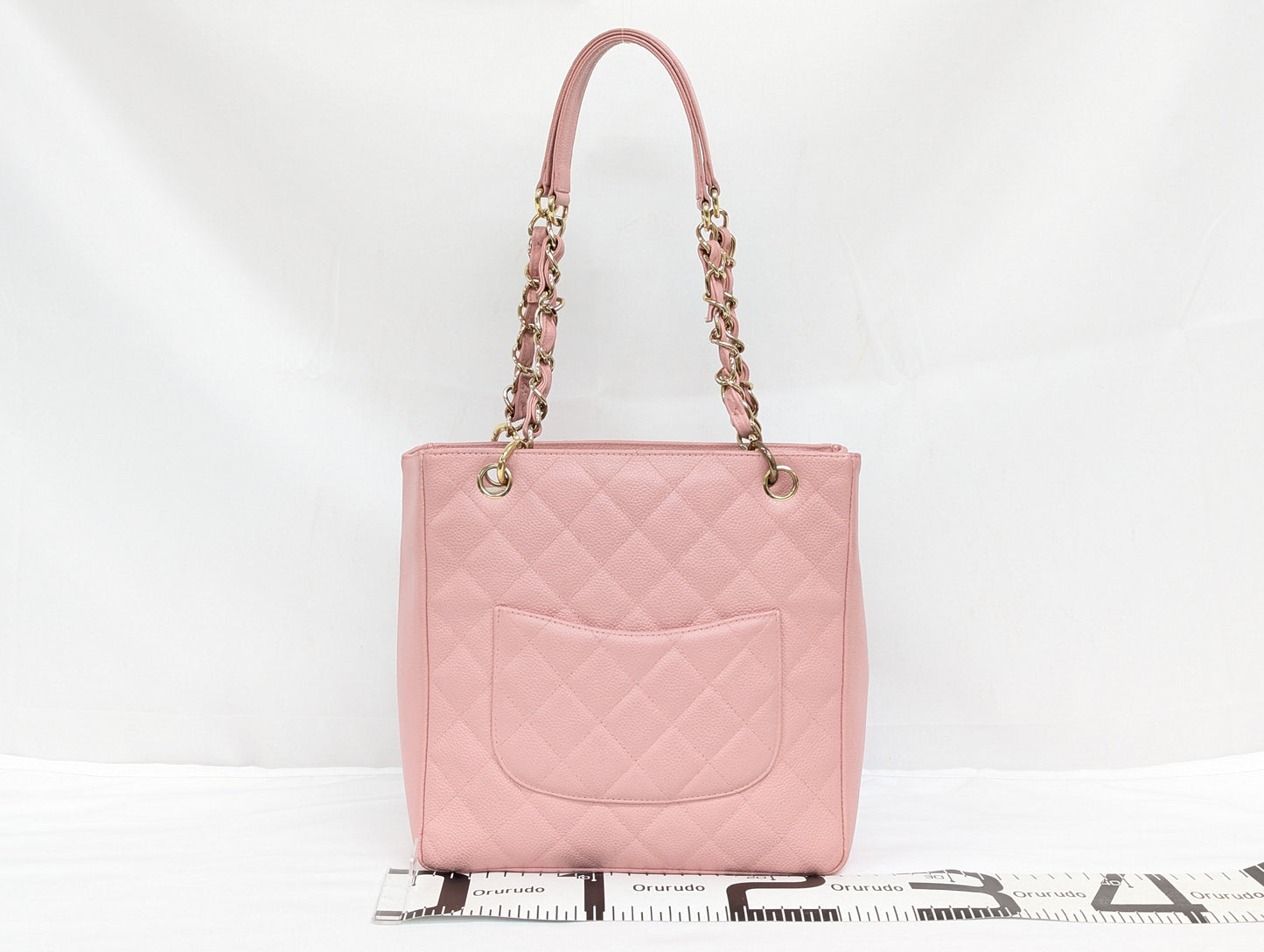 CHANEL Caviar Skin PST Pink Tote Bag