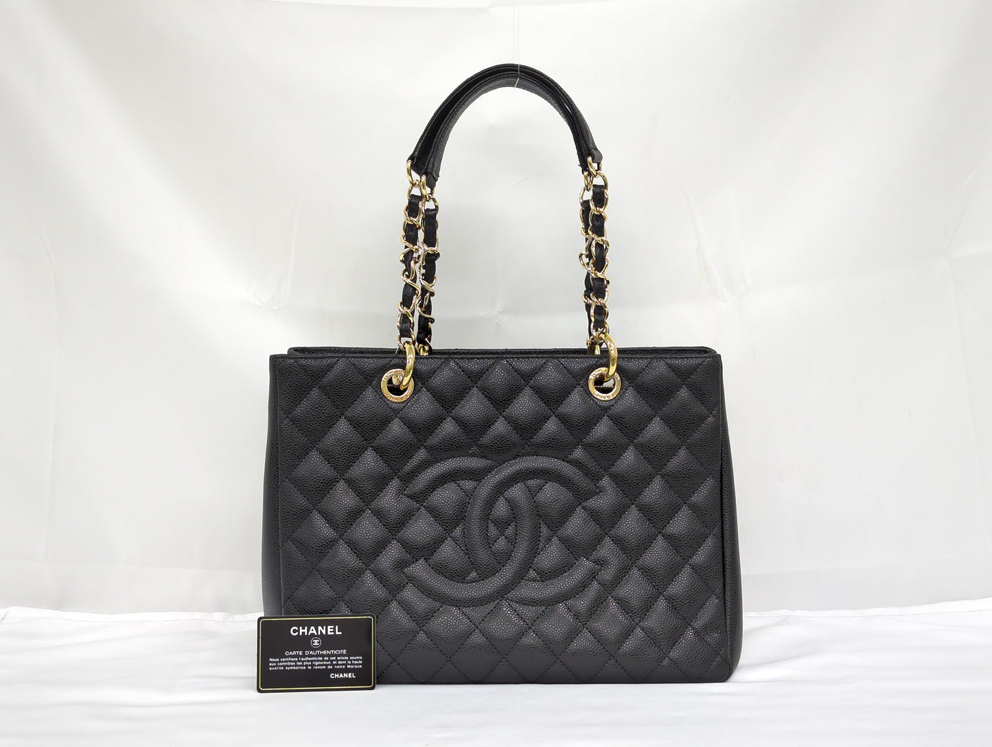 CHANEL Caviar Skin GST Tote Tote Tote Bag