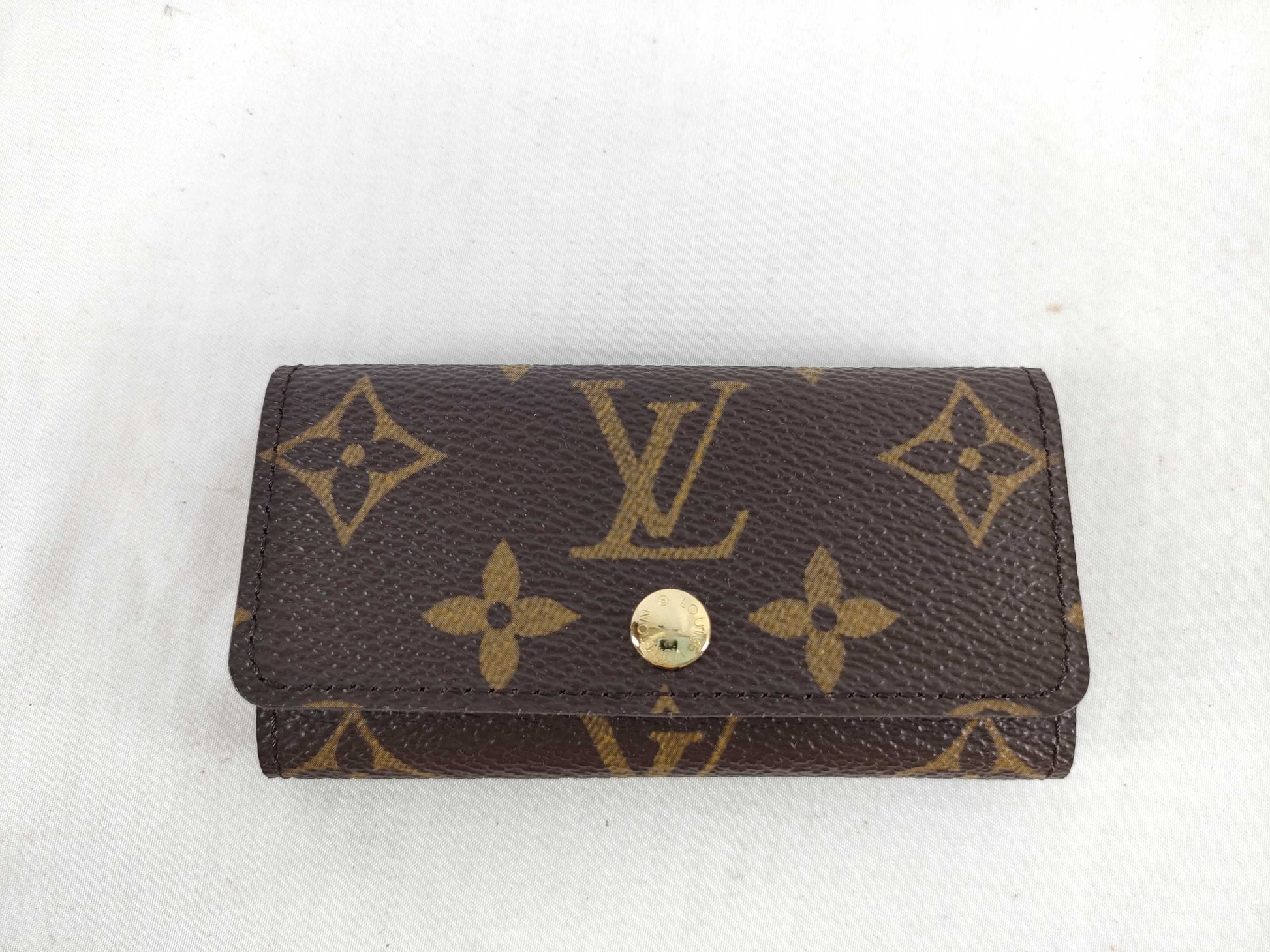 LOUIS VUITTON Monogram LV Key Case Key Case Key Case