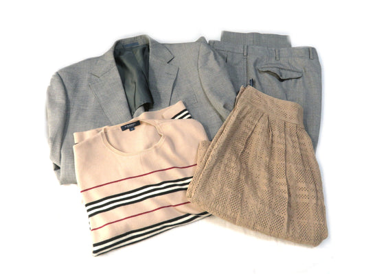 BURBERRY Burberry 4 Pieces Silver Button Suit etc. Summary Set BURBERRY Other Apparel