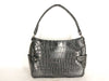 JRA Woven Tag Center Removal Crocodile Real Crocodile Crocodile Leather One Shoulder Bag Handbag Leather Black Black Shoulder Bag